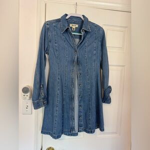 Madewell denim dress / jacket
